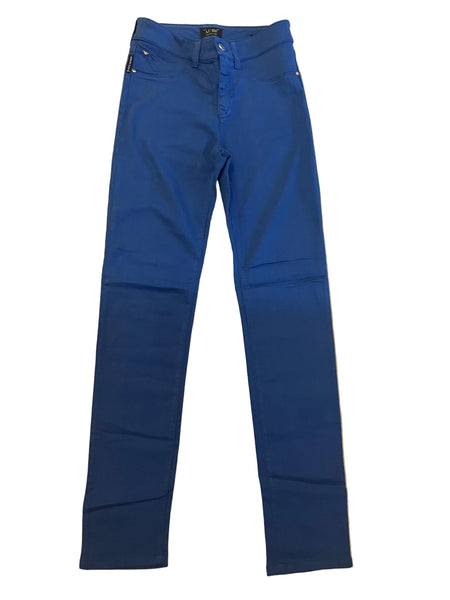 ARMANI ROYAL BLUE SKINNY LEG JEANS SIZE 26