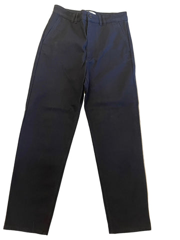 COS NAVY BLUE TAPERED LEG TROUSERS SIZE 36 UK 8/10