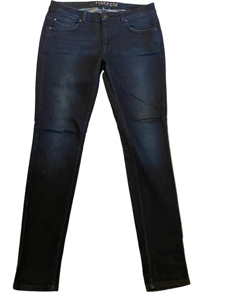 JIGSAW RICHMOND SKINNY LEG DARK BLUE DENIM JEANS SIZE 30/ L32