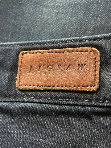 JIGSAW RICHMOND SKINNY LEG DARK BLUE DENIM JEANS SIZE 30/ L32