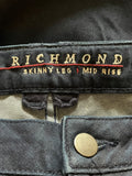 JIGSAW RICHMOND SKINNY LEG DARK BLUE DENIM JEANS SIZE 30/ L32