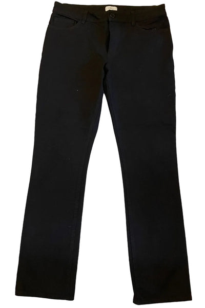 JIGSAW BLACK DENIM STRAIGHT LEG JEANS  SIZE W30/ L30