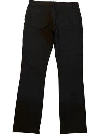 JIGSAW BLACK DENIM STRAIGHT LEG JEANS  SIZE W30/ L30