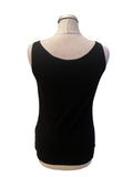 BRAND NEW MINT VELVET BLACK SEQUINNED FRONT SLEEVELESS TOP SIZE 10