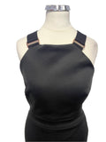BRAND NEW TED BAKER ANDICE BLACK BUCKLE DETAIL BODYCON DRESS SIZE 1 UK 8/10