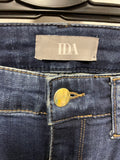 DONNA IDA JEANIE BLUE DENIM HIGH RISE CIGARETTE JEANS SIZE 28W