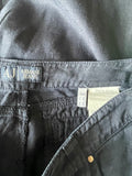 ARMANI JEANS NAVY BLUE LINEN TROUSERS SIZE 27