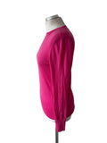 GAP 100% MERINO WOOL PINK LONG SLEEVE JUMPER SIZE S