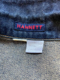 HAMNETT DARK BLUE DENIM LONG SLEEVE JACKET SIZE M