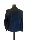 PAUL SMITH 100% COTTON NAVY BLUE ZIP UP JACKET SIZE XL