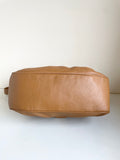LK BENNETT CAMEL LEATHER SHOULDER BAG