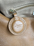 LK BENNETT CAMEL LEATHER SHOULDER BAG