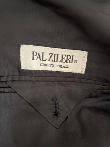 PAL ZILERI 100% WOOL DARK BLUE PINSTRIPE TAILORED JACKET SIZE 46R
