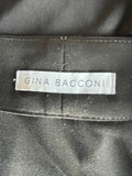 GINA BACCONI BLACK 3/4 SLEEVE BOLERO SIZE 14
