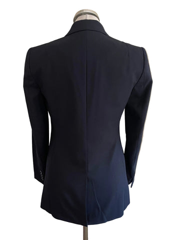 REISS HARPER NAVY BLUE DOUBLE BREASTED STRAIGHT LEG TROUSERS SUIT SIZE 6/8