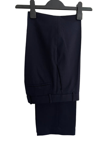 REISS HARPER NAVY BLUE DOUBLE BREASTED STRAIGHT LEG TROUSERS SUIT SIZE 6/8