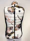 SPORTALM REVERSIBLE BLACK & WHITE PRINTED OR METALLIC GOLD PADDED GILET SIZE 14