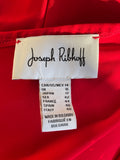 BRAND NEW JOSEPH RIBKOFF RED V NECK WRAP FRONT SPECIAL OCCASION DRESS SIZE 16