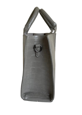 BRAND NEW MODA IN PELLE MUSHROOM MOC CROC ZOLA TOTE /SHOULDER BAG