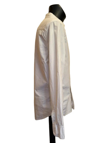 LEVI'S WHITE COTTON LONG SLEEVED CASUAL SHIRT SIZE L