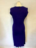 BRAND NEW PHASE EIGHT BLUE STRETCH PENCIL DRESS SIZE 12