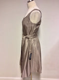 BRAND NEW MARKS & SPENCER FAWN SPECIAL OCCASION DRESS SIZE 10