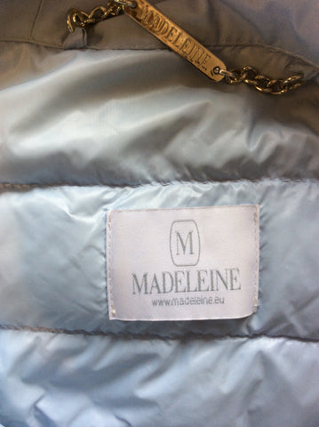 BRAND NEW MADELEINE LIGHT BLUE LIGHTLY PADDED JACKET SIZE 16