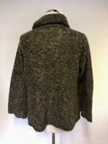 THE MASAI CLOTHING COMPANY BROWN MARL JUMPER SIZE M