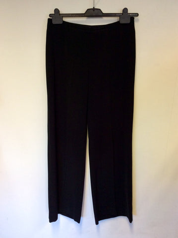 HOBBS BLACK JACKET & TROUSER SUIT SIZE 10