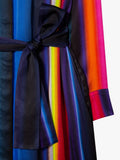 BRAND NEW PAUL SMITH MULTICOLOURED STRIPE SHIRT DRESS SIZE 46 UK 18
