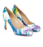 BRAND NEW HOBBS JULIET FLORAL PRINT LEATHER COURT SHOES SIZE 6/39