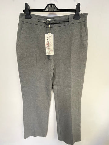 BRAND NEW DAMSEL IN A DRESS GREY STRAIGHT LEG TROUSERS SIZE 12