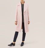 BRAND NEW HOBBS CELESTE ICING PINK KNEE LENGTH COAT SIZE 16
