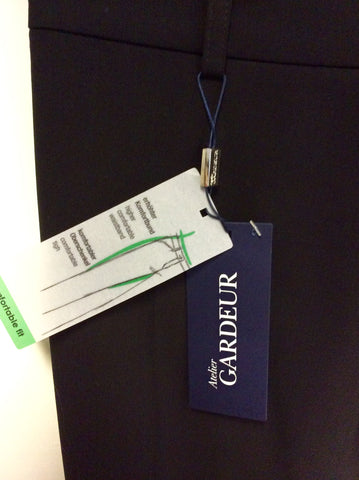 BRAND NEW ATELIER GARDEUR BLACK KARI COMFORT FIT TROUSERS SIZE 20