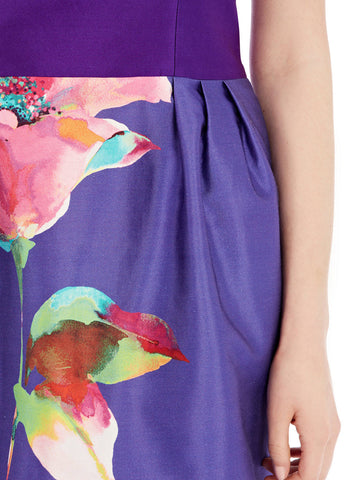 BRAND NEW COAST MULTI COLOURED STRAPLESS SPECIAL OCCASION BEE DRESS SIZE 8