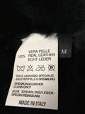 BRAND NEW CROMBIE BLACK SHEARLING COAT SIZE S