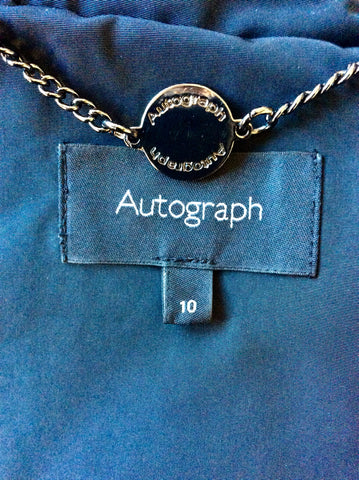 MARKS & SPENCER DARK GRAPHITE TIE BELT MAC SIZE 10