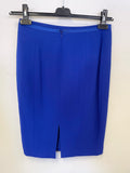BRAND NEW HOBBS INVITATION ROYAL BLUE PENCIL SKIRT SIZE 10