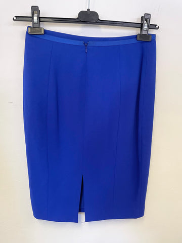 BRAND NEW HOBBS INVITATION ROYAL BLUE PENCIL SKIRT SIZE 10