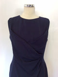 BRAND NEW COAST ARENA NAVY BLUE PENCIL DRESS SIZE 14