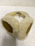 UGG CHESTNUT SHEEPSKIN EAR MUFFS ONE SIZE