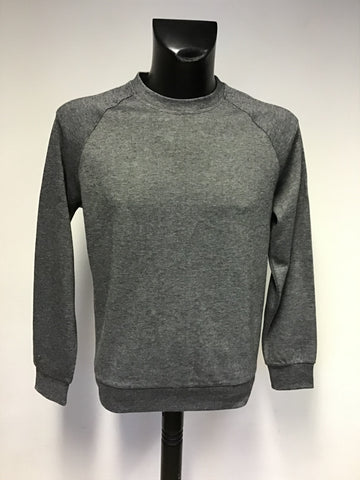 REISS DARK GREY MARL LONG SLEEVE SWEATSHIRT SIZE M