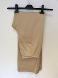 MINOSA PETITE GOLD JACKET & TROUSER SUIT SIZE 8/10