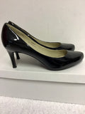 MARKS & SPENCER AUTOGRAPH BLACK PATENT HEELS SIZE 7/40