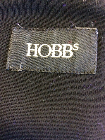 HOBBS BLACK JACKET & TROUSER SUIT SIZE 10
