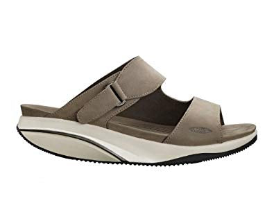 BRAND NEW IN BOX MBT TABIA MILITARY LEATHER SLIP ON MULE SANDALS SIZE 5/38