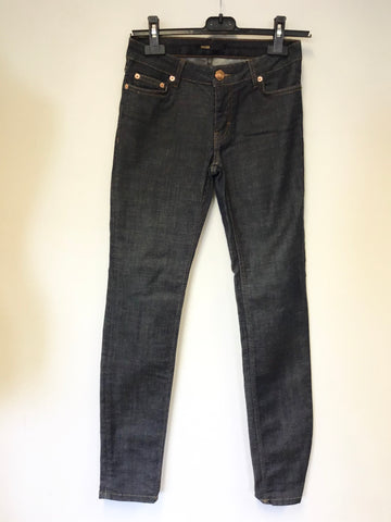 BRAND NEW MAJE BLUE H15 PROBAT SLIM LEG JEANS SIZE 36 UK 8