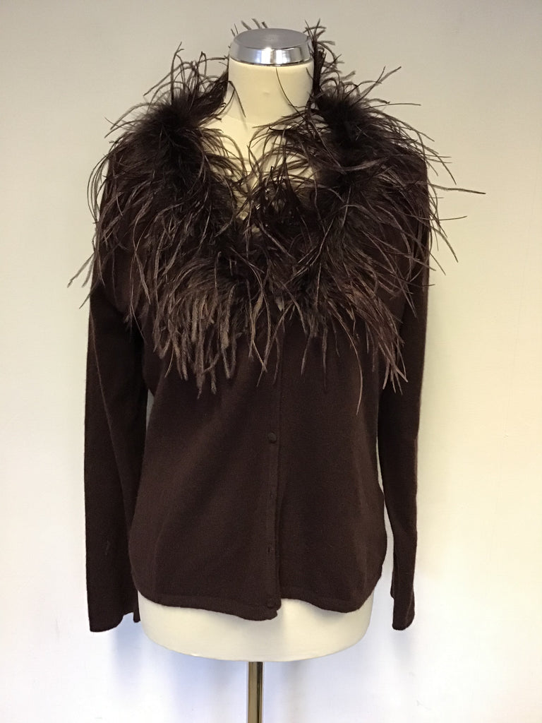 Feather 2025 trim cardigan