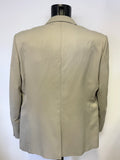 LAKELAND BEIGE SINGLE BREASTED SUIT SIZE 44R/38R