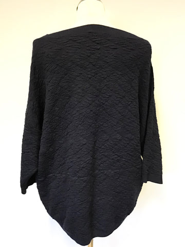 PHASE EIGHT NAVY BLUE 3/4 SLEEVE JUMPER SIZE 14